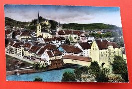 Carte postale, CP, Baden, mit Landvogteischloss, Photoglob
