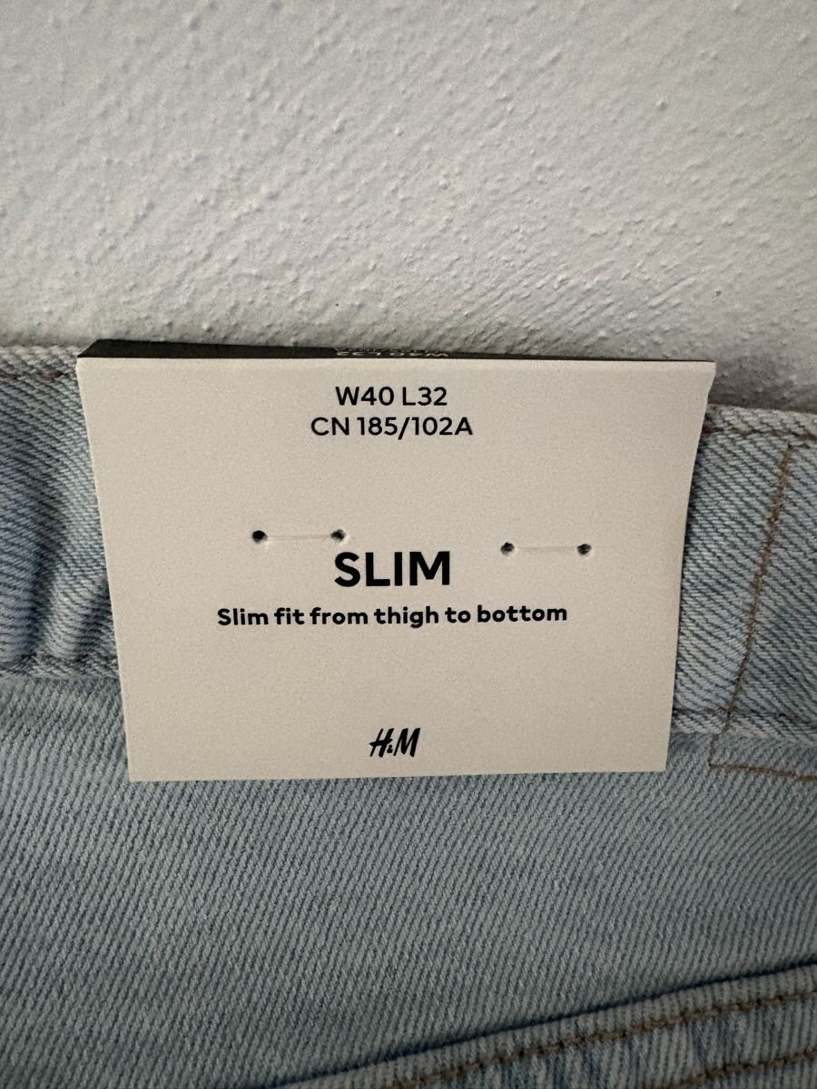H&M Jeans: NEU - Slim Jeans Männer H&M – Nuovo e nell'imballaggio originale da Basel venduto da GaiaGaibazzi 2