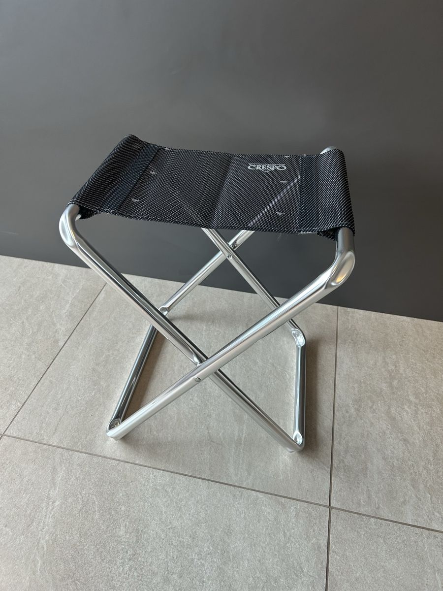Hocker: Crespo Campinghocker Klapphocker Aluminium anthrazit  – Neu (gemäss Beschreibung) aus Lenzburg von Shyra1 1