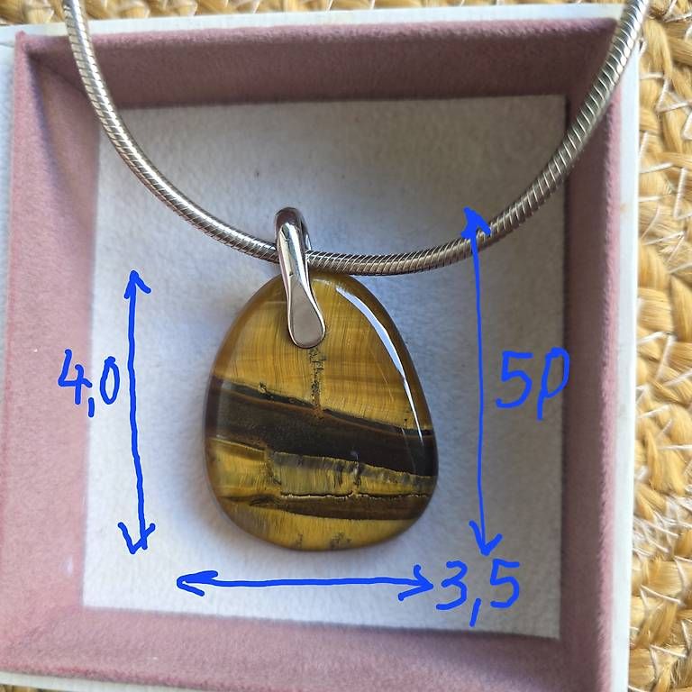 Ketten: Collier argent avec pendentif il de Tigre – Neu und originalverpackt aus Orbe von Adaline.64 3