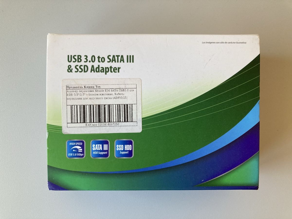 Unità & Adattatore: USB 3.0 to SATA III & SSD Adapter – Usato da Lausanne venduto da InAnYan
