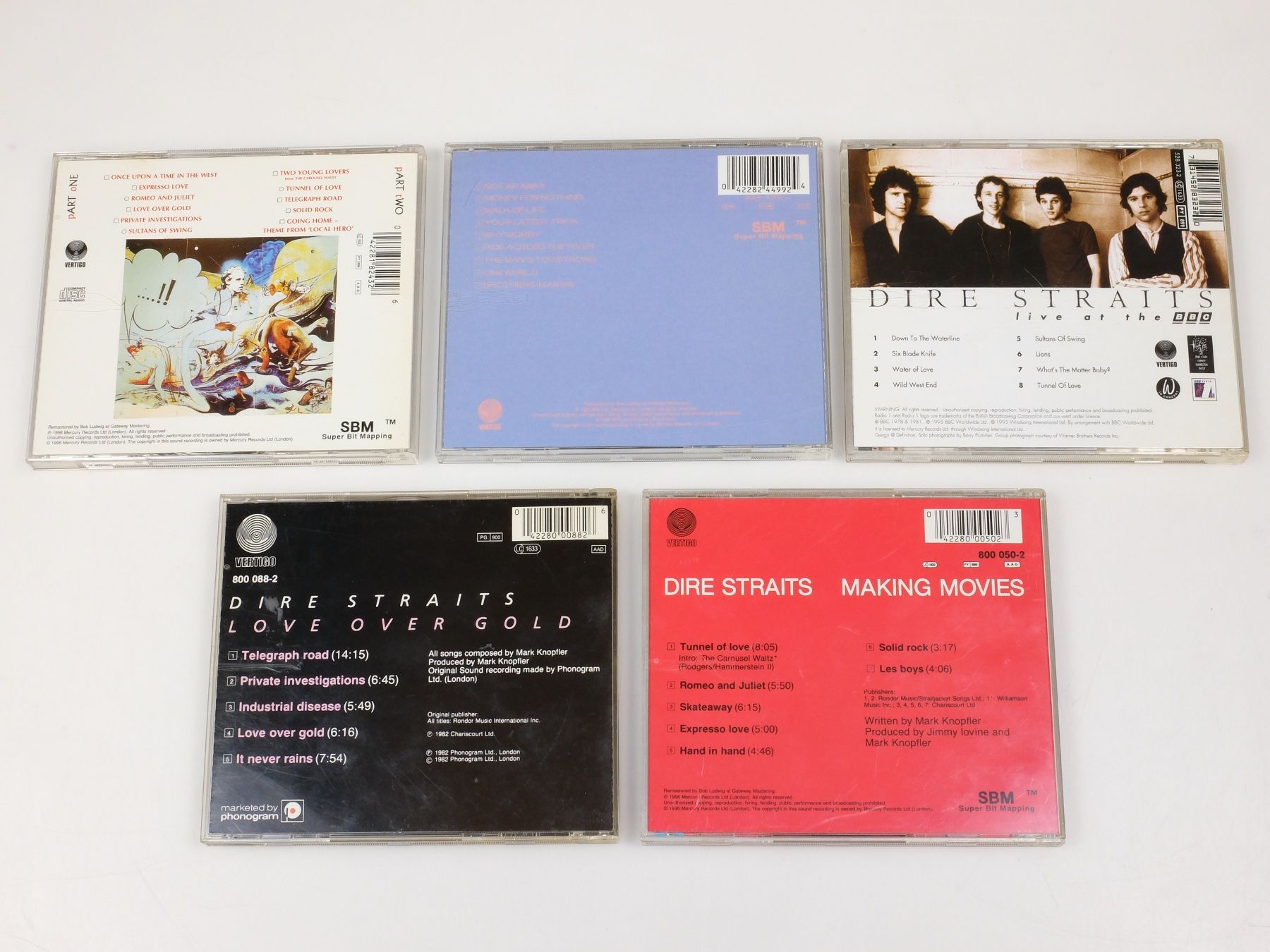 CD: DIRE STRAITS (5 CDs) – Usato da Lobsigen venduto da Markus_Haenggi_Bern 1