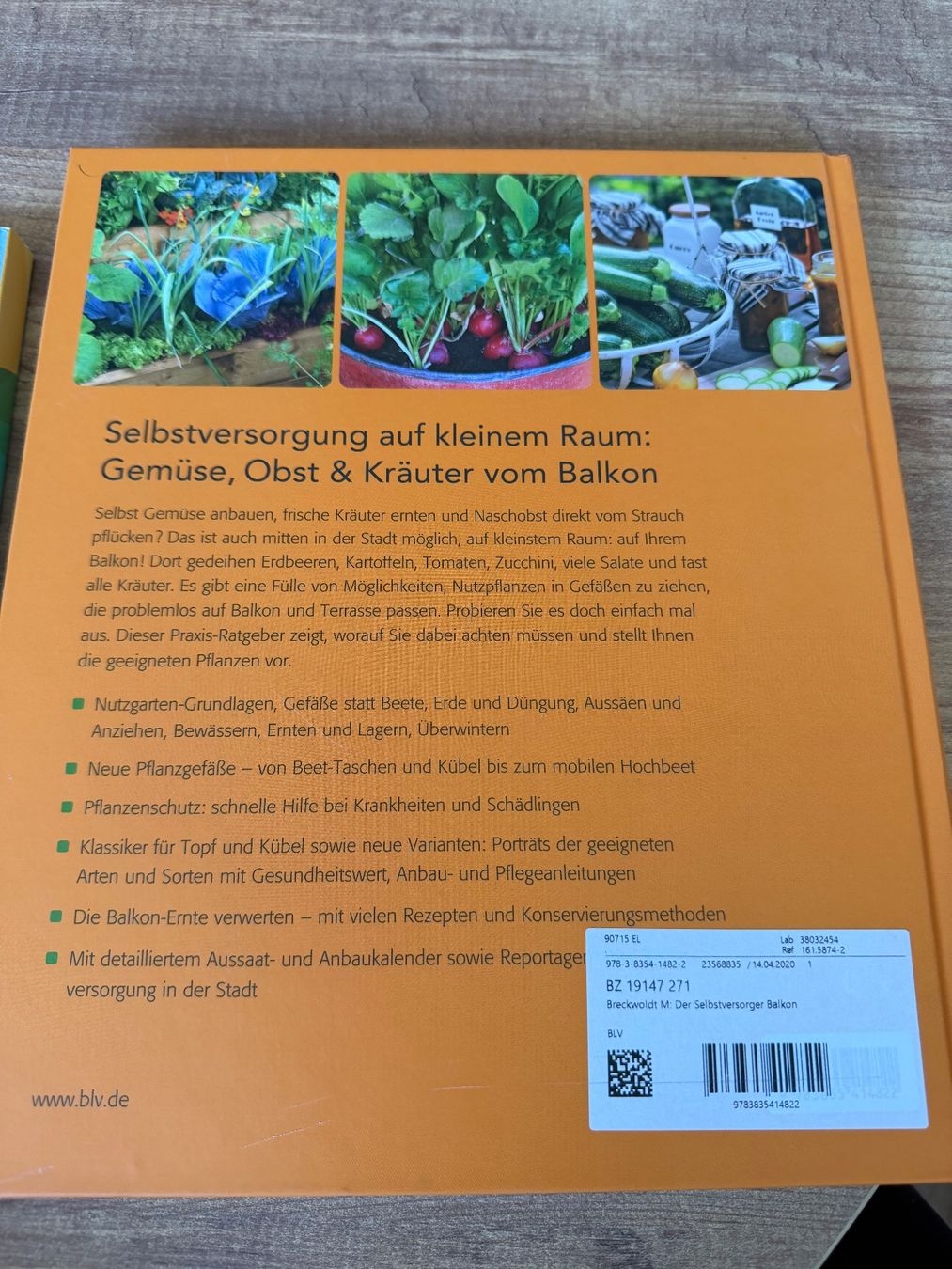 Libri: 2 Bücher Selbstversorger Garten und Balkon – Usato da Nussbaumen AG venduto da normajeanbaker 2