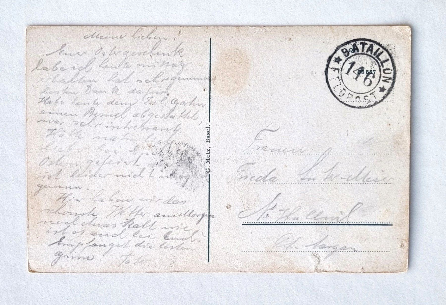Cartes postales: Basel - Zoo - Feldpost Bat 146 – D'occasion à Rothrist par RROENK 1