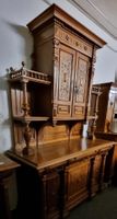Feudales Gründerzeit  Büffet aus Eiche. antik