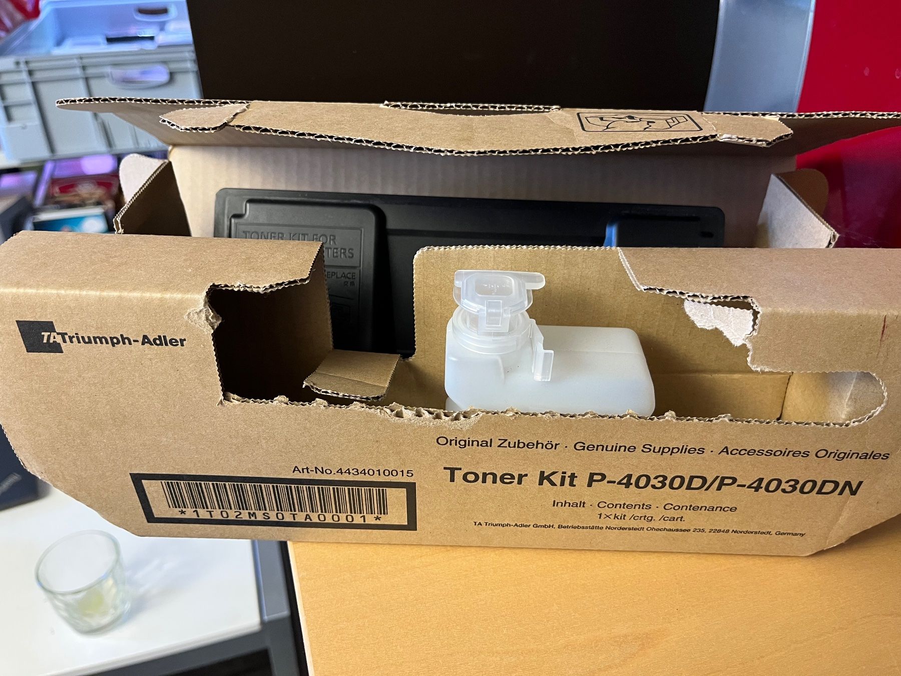Cartucce per stampanti & toner: Triumph-Adler Toner Kit P-4030D/P-4030DN – Nuovo (secondo la descrizione) da Küsnacht ZH venduto da Jazztilldawn