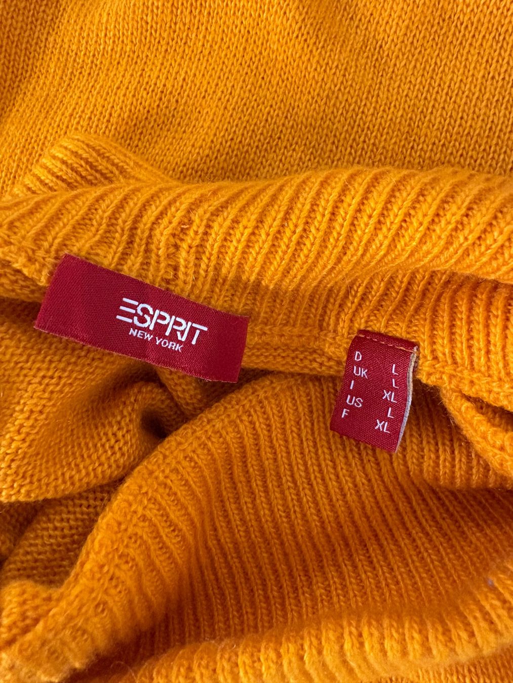 Esprit Maglioni & Felpe: Esprit Wolle Kaschmir Rollkragenpullover L orange – Usato da Regensdorf venduto da secondchancefashion 4