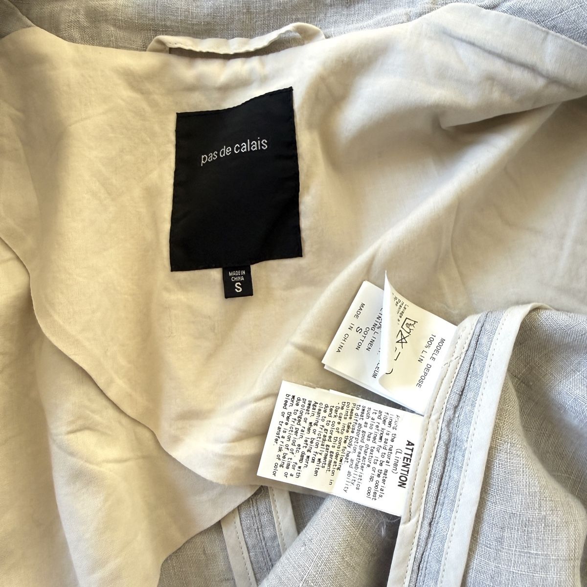 Giacche: PAS DE CALAIS New Tailored Linen Jacket – Nuovo (secondo la descrizione) da Emmen venduto da Avviivva_Com2023 5
