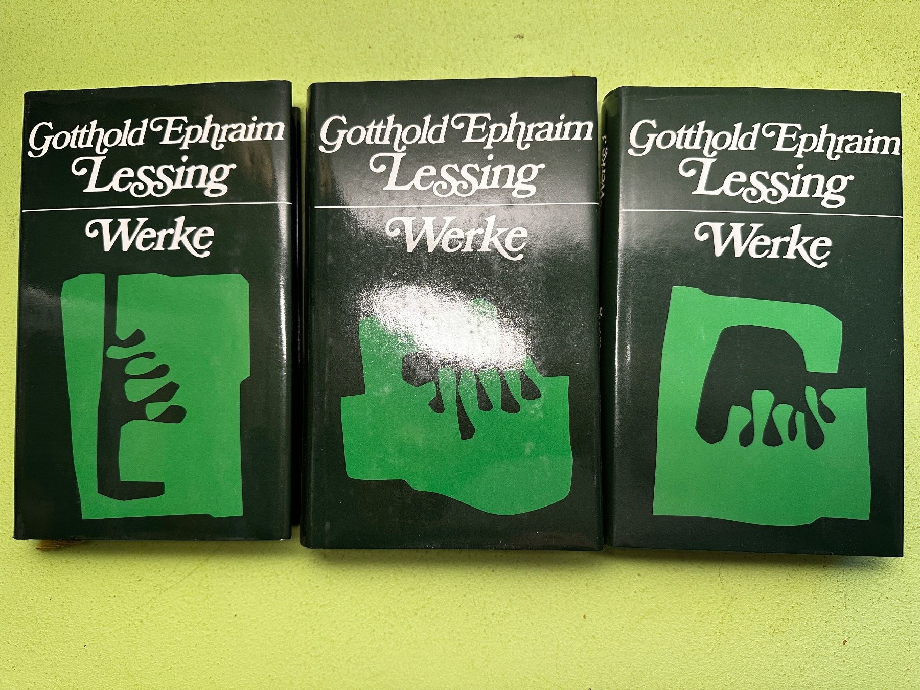 Libri: Gotthold Ephraim Lessing: Werke. 3 Bde. 1974 – Usato da Zürich venduto da allp 1