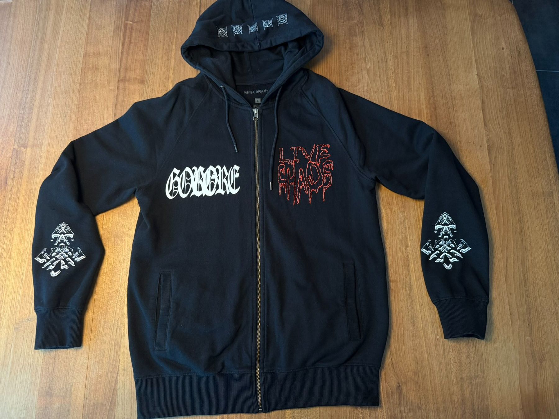 Pullover & Sweatshirts: Ken Carson Zip Up Pullover Tour Merch 2024 Grösse L – Gebraucht aus Schaffhausen von Mauzzel
