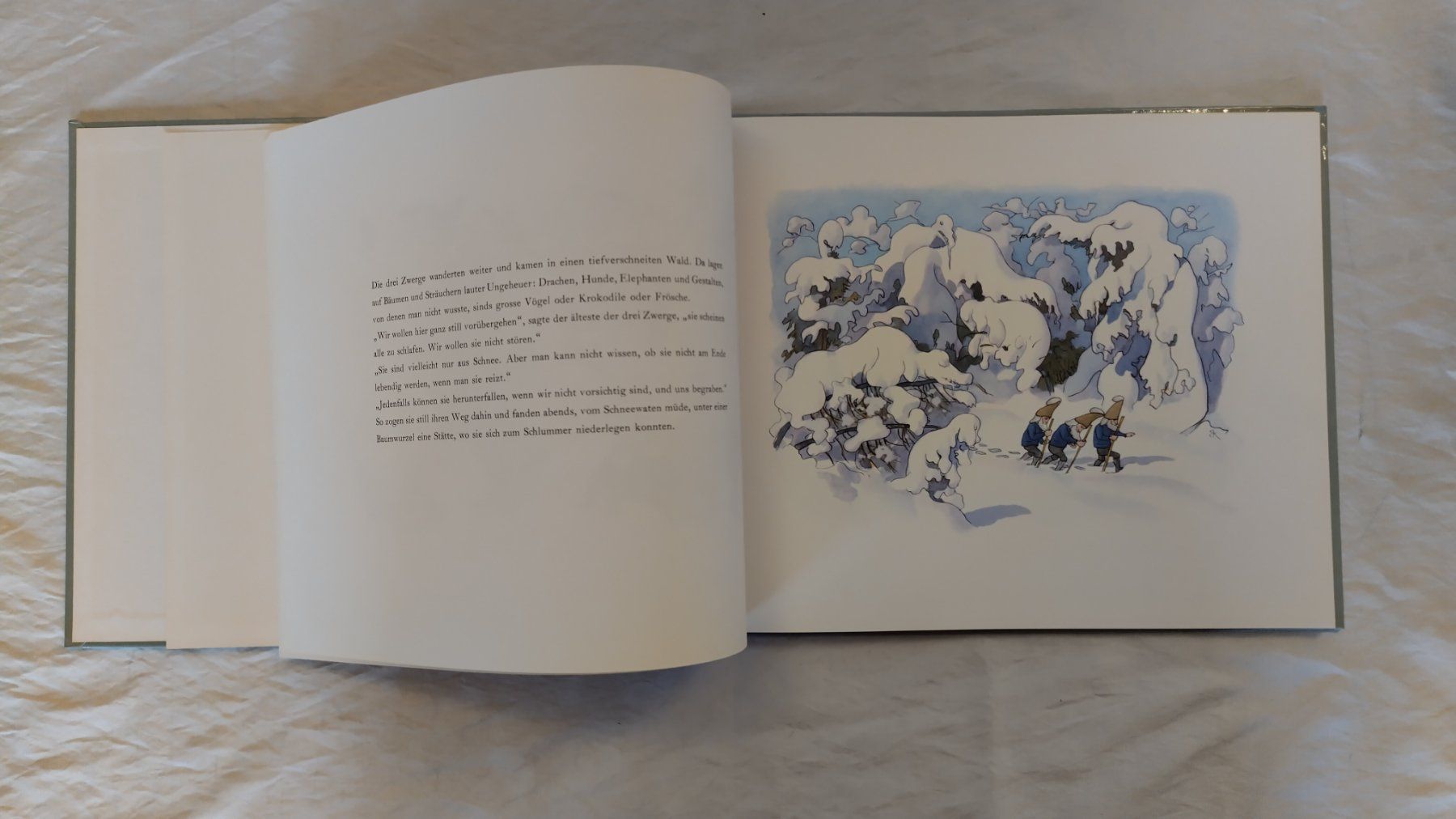 Libri: Ernst Kreidolf - Ein Wintermärchen / Bilderbuch ab Fr. 4.- – Usato da Bellach venduto da JingleJerry 4