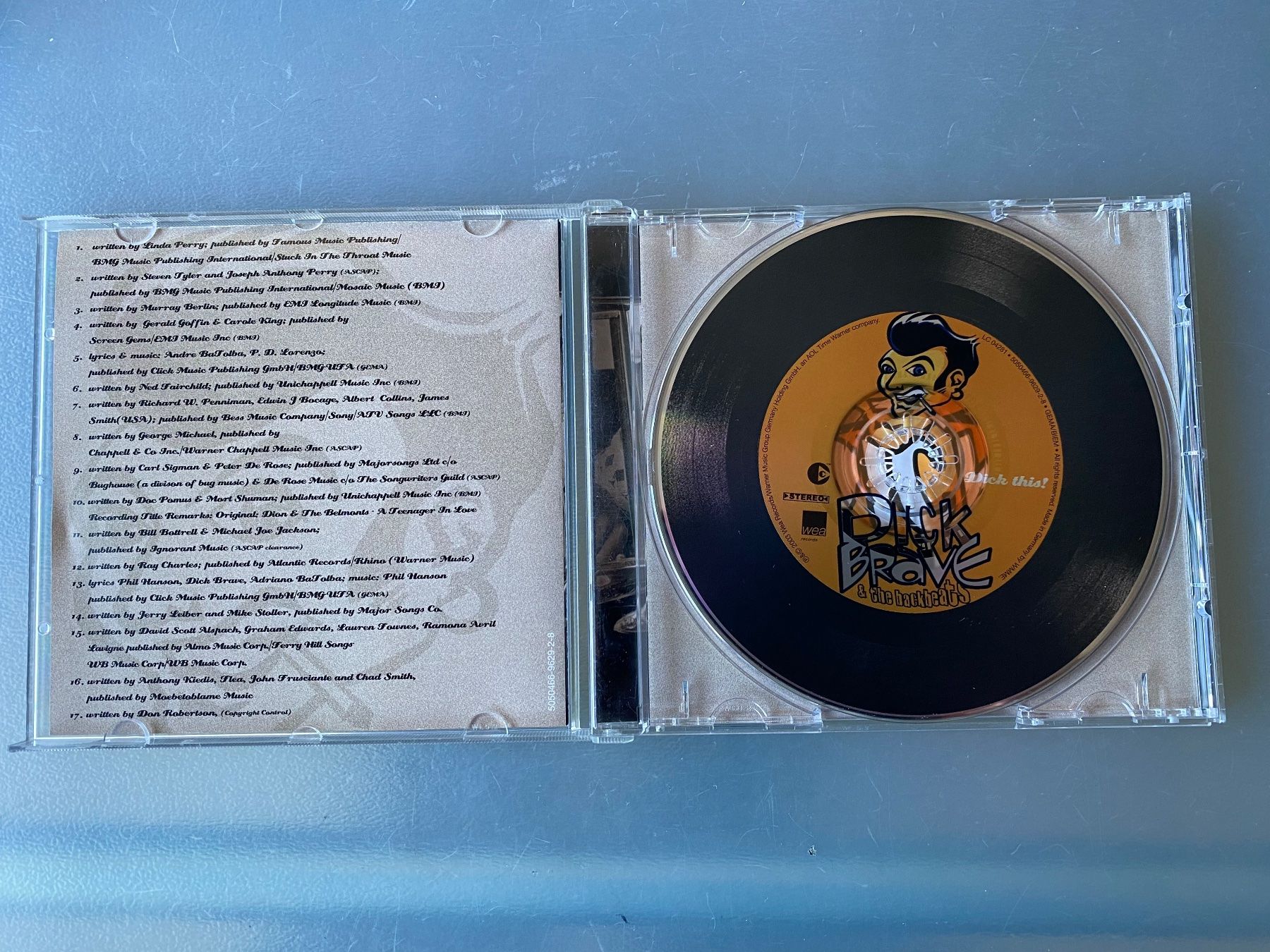 CD: Dick Brave And The Backbeats - Dick this! – Usato da Oberried Brienz venduto da Chyara 2