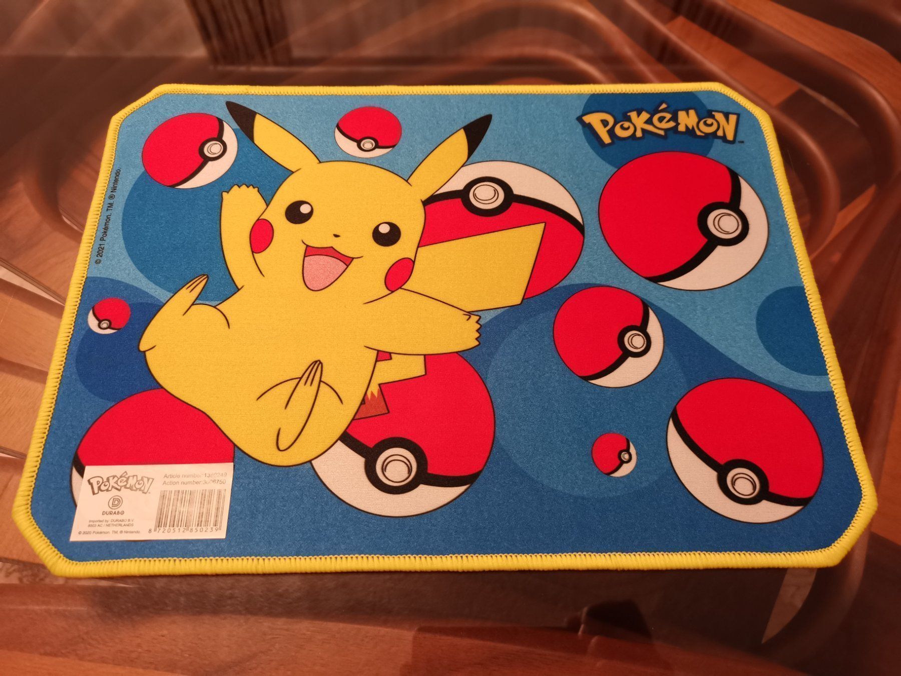 Tappetini per mouse: Super Mario, POKEMON , PIKACHU , NINTENDO , MAUSMATTE, PC – Nuovo e nell'imballaggio originale da Schaffhausen venduto da _ALEJNA_ 1