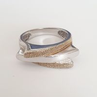 DAMENRING , Ring Silber 925 Grösse 18.2 mm 