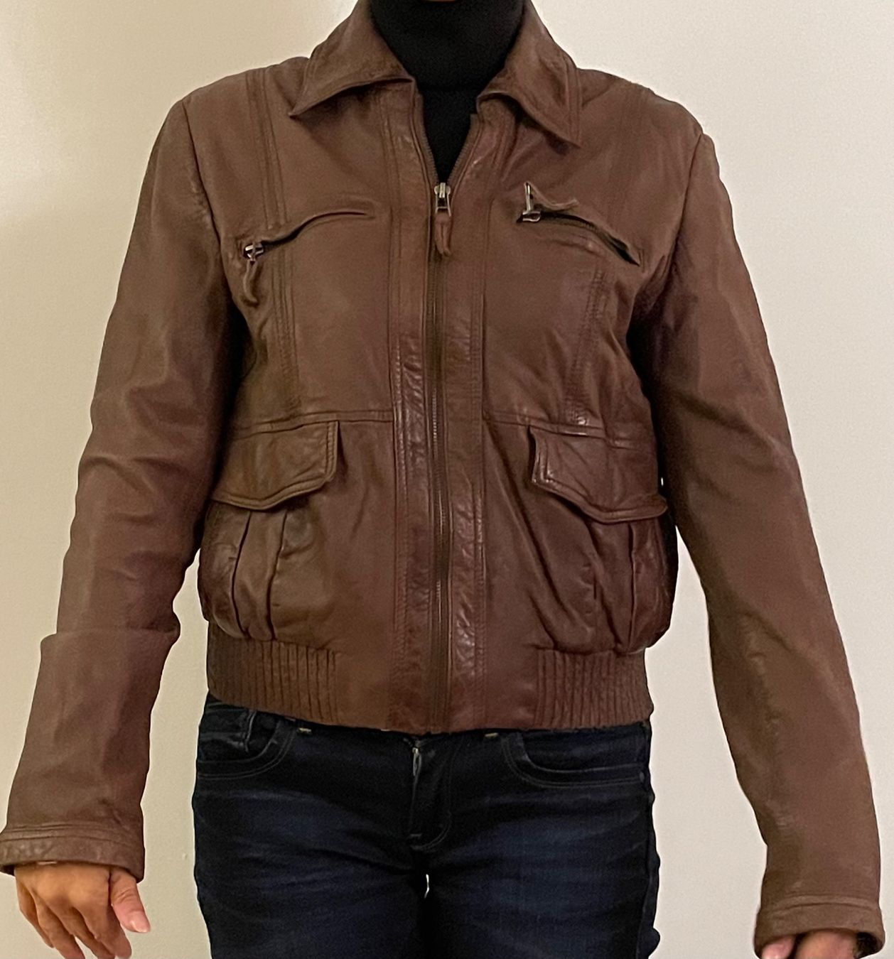 Massimo Dutti Giacche: Lederjacke von Massimo Dutti – Nuovo (secondo la descrizione) da Schaffhausen venduto da London114 4