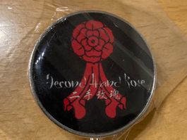 Second Hand Rose Pin Anstecker Punk Metal Rock Band