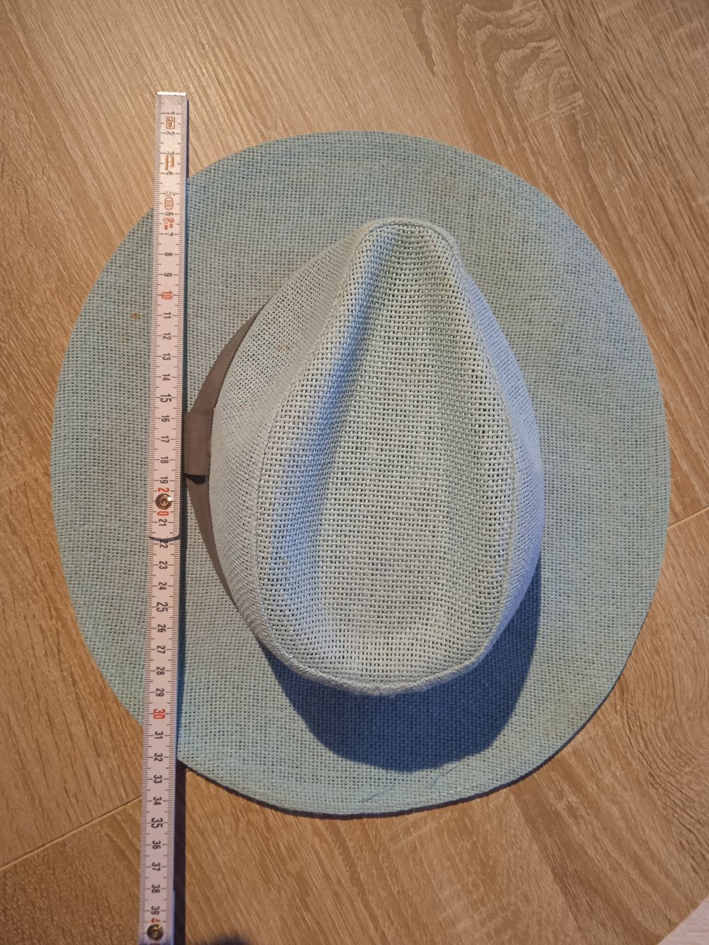 Chapeaux, bonnets & casquettes: Strohhut hellblau – D'occasion à Dietikon par Chadascha 4