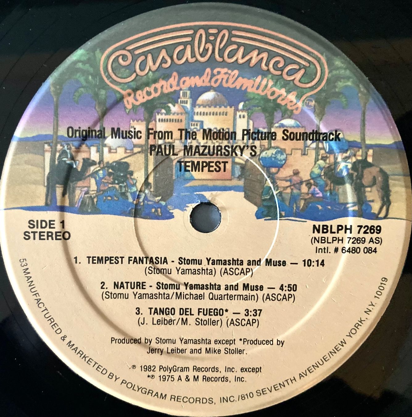 Dischi in vinile: MUSIQUE DE FILM - TEMPEST – Usato da Poliez-Pittet venduto da Newtown-Records 3