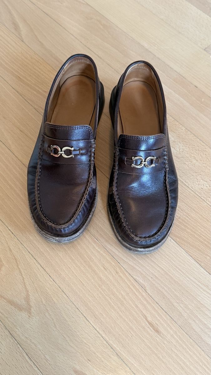 Bobbies Scarpe da donna: Bobbies - Braune Leder Loafers, Grösse 38 – Usato da Bauma venduto da kar_mg9t