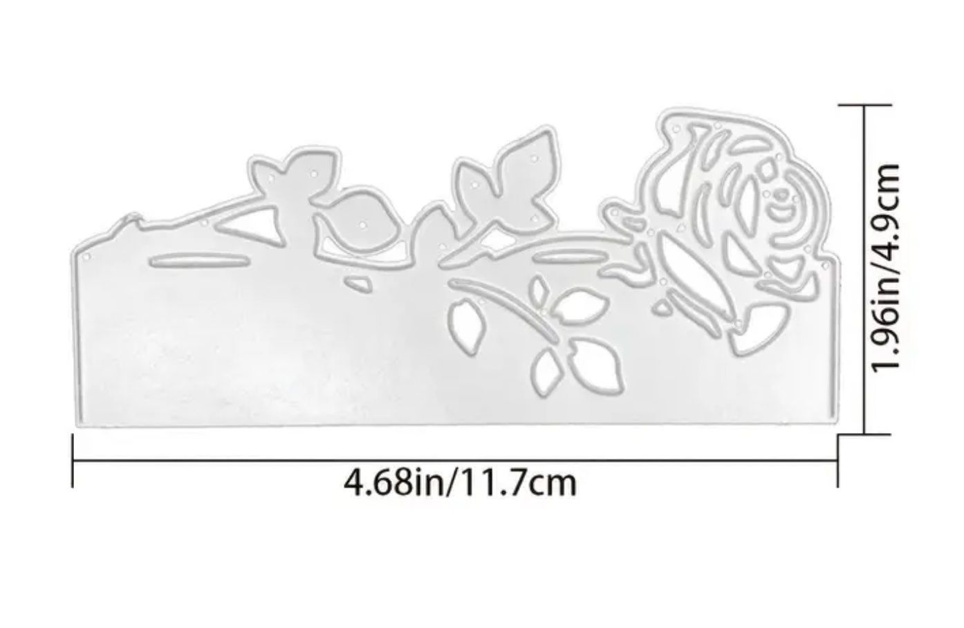 Sciablone: Rose  - Stanzschablone – Nuovo e nell'imballaggio originale da Frenkendorf venduto da jazzplatten 1