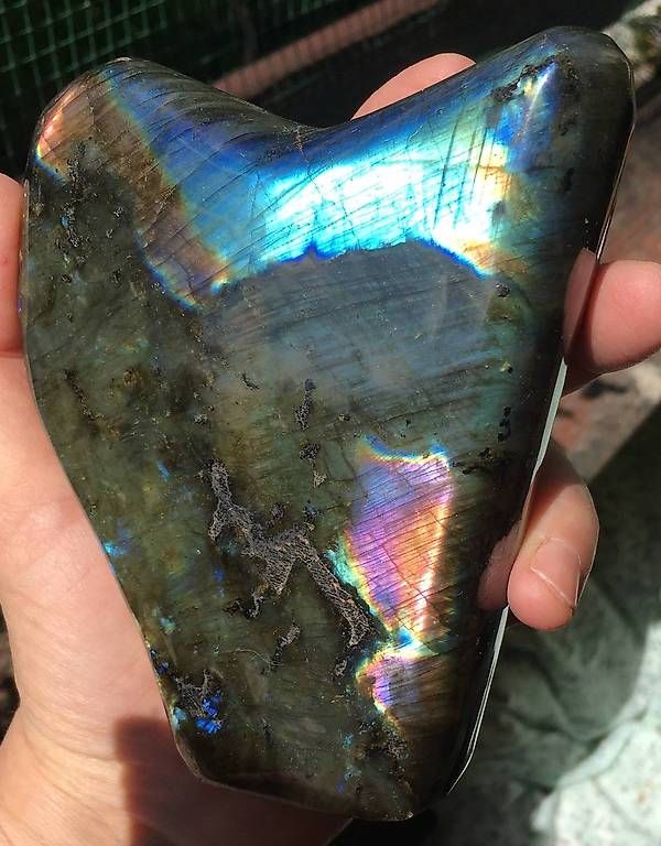 Minerali & Pietre curative: labradorite forme libre polie, 982gr – Usato da Vevey venduto da zabounetta 4