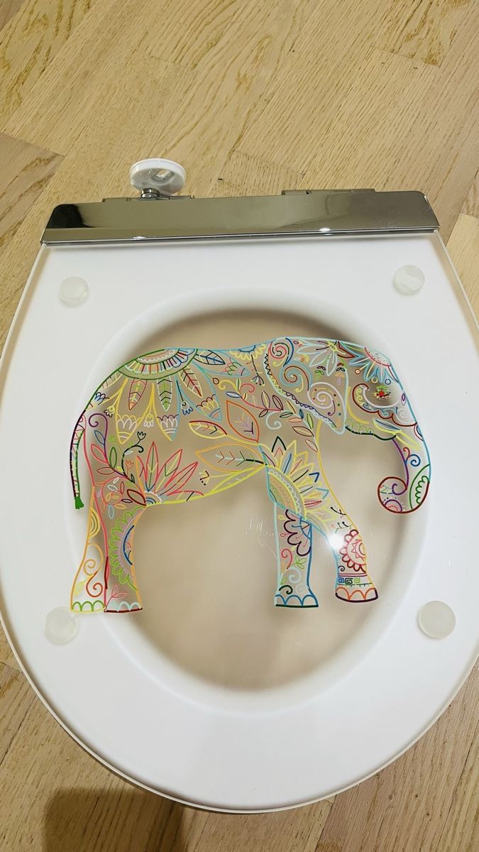 WC: Diaqua WC-Sitz mit LED und Motiv – Neu (gemäss Beschreibung) aus Winterthur von Simona038