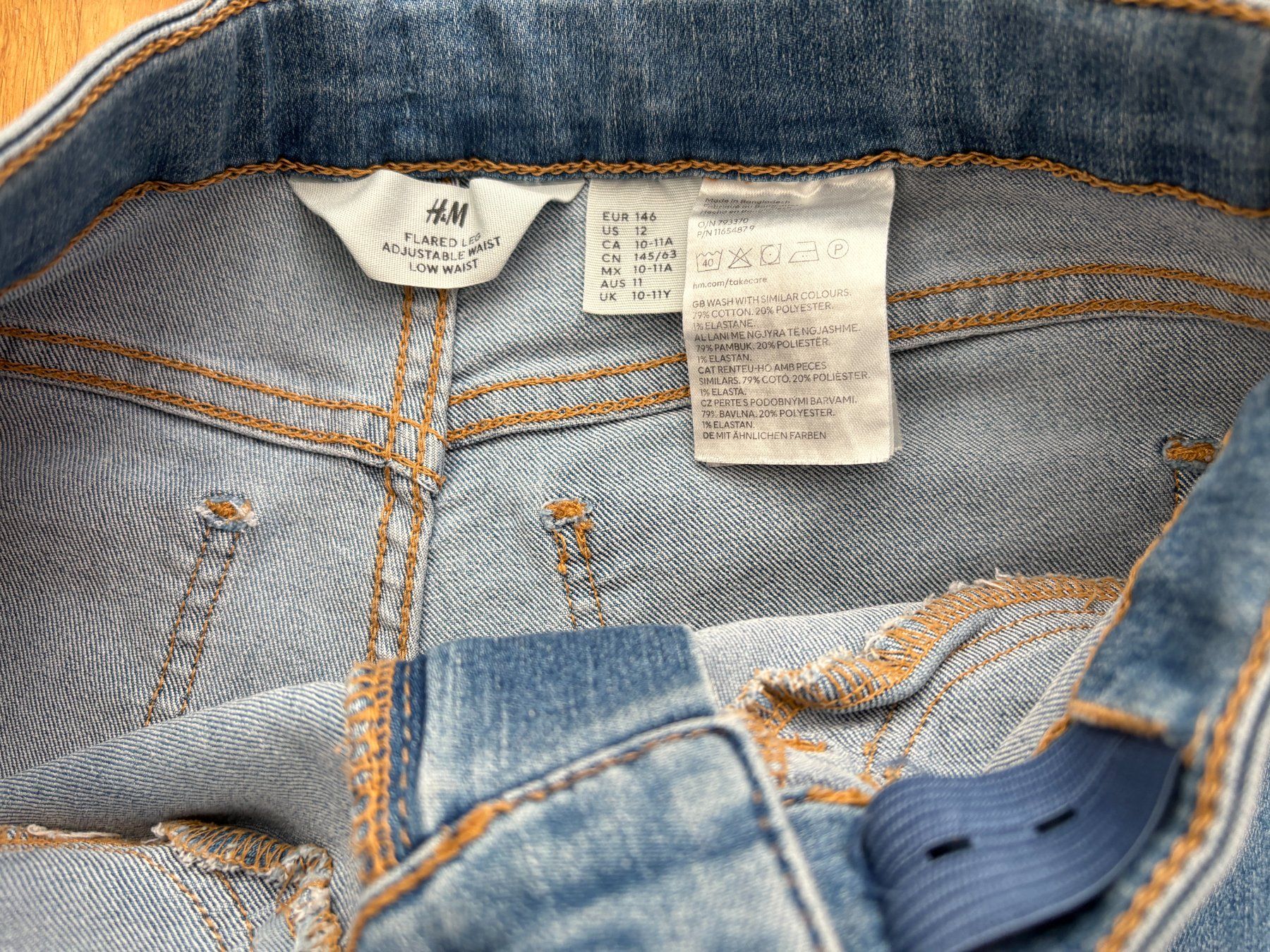 H&M Pantaloni: Flared Jeans | Gr. 146 – Nuovo (secondo la descrizione) da Basel venduto da Nofretete39 1
