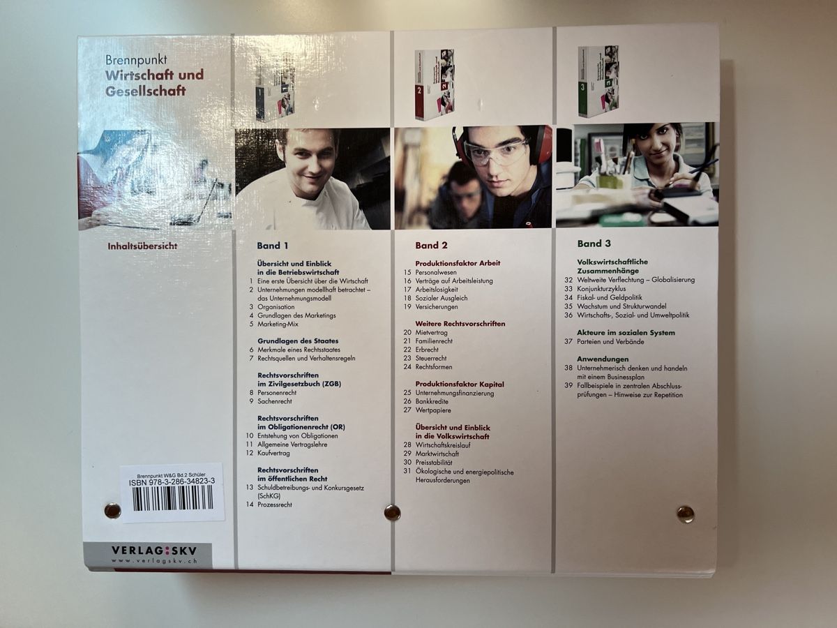Bücher: Brennnpunkt Wirtschaft und Gesellschaft 2 Buch – Neu und originalverpackt aus Hochdorf von zoe_98jw 3