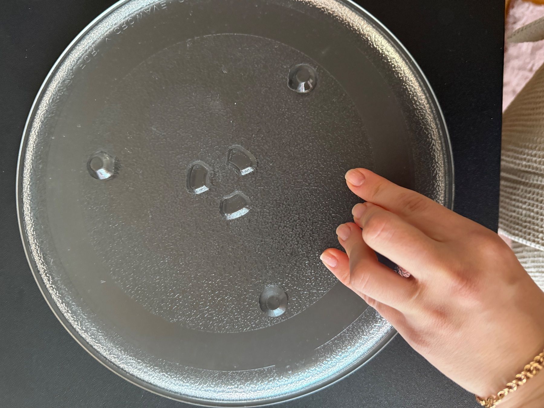 Plateaux: Mikrowellen Drehteller Glasplatte – D'occasion à Riehen par edu_92w7 2