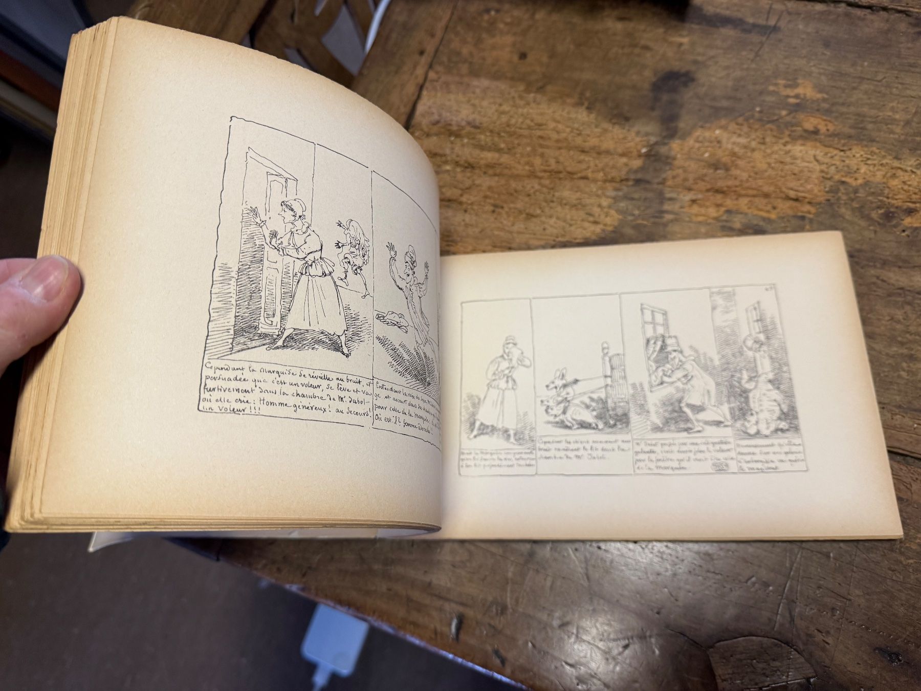 Libri: 1943 Rodolphe TOEPFFER Caricatures nummeriert – Usato da Bern venduto da Jwpm66 2