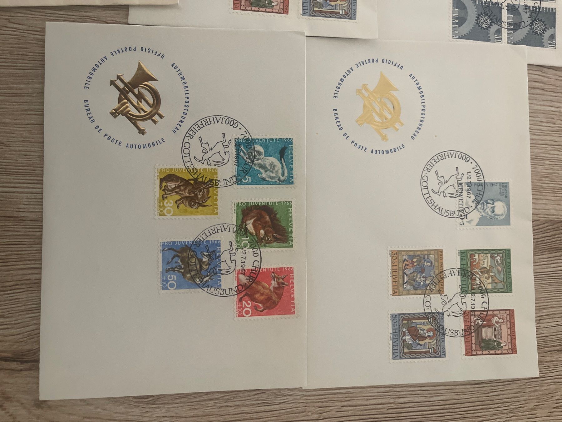 Tous les timbres: Briefmarken – D'occasion à Chur par eagle86federico 3