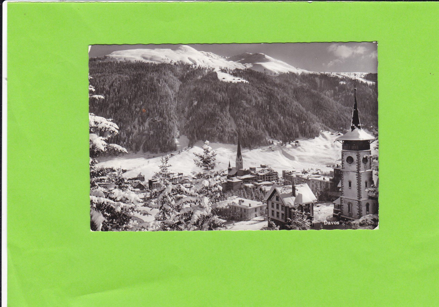 Cartoline postali: Davos – Usato da St. Peterzell venduto da neckertal