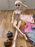 BJD Doll set miz vielen Kleider,und Schuhe,
