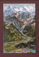 INTERLAKEN und Umgebung - Vogelschau