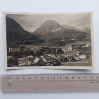 AK Schuls mit Piz Pisoc gelaufen 09.08.1926