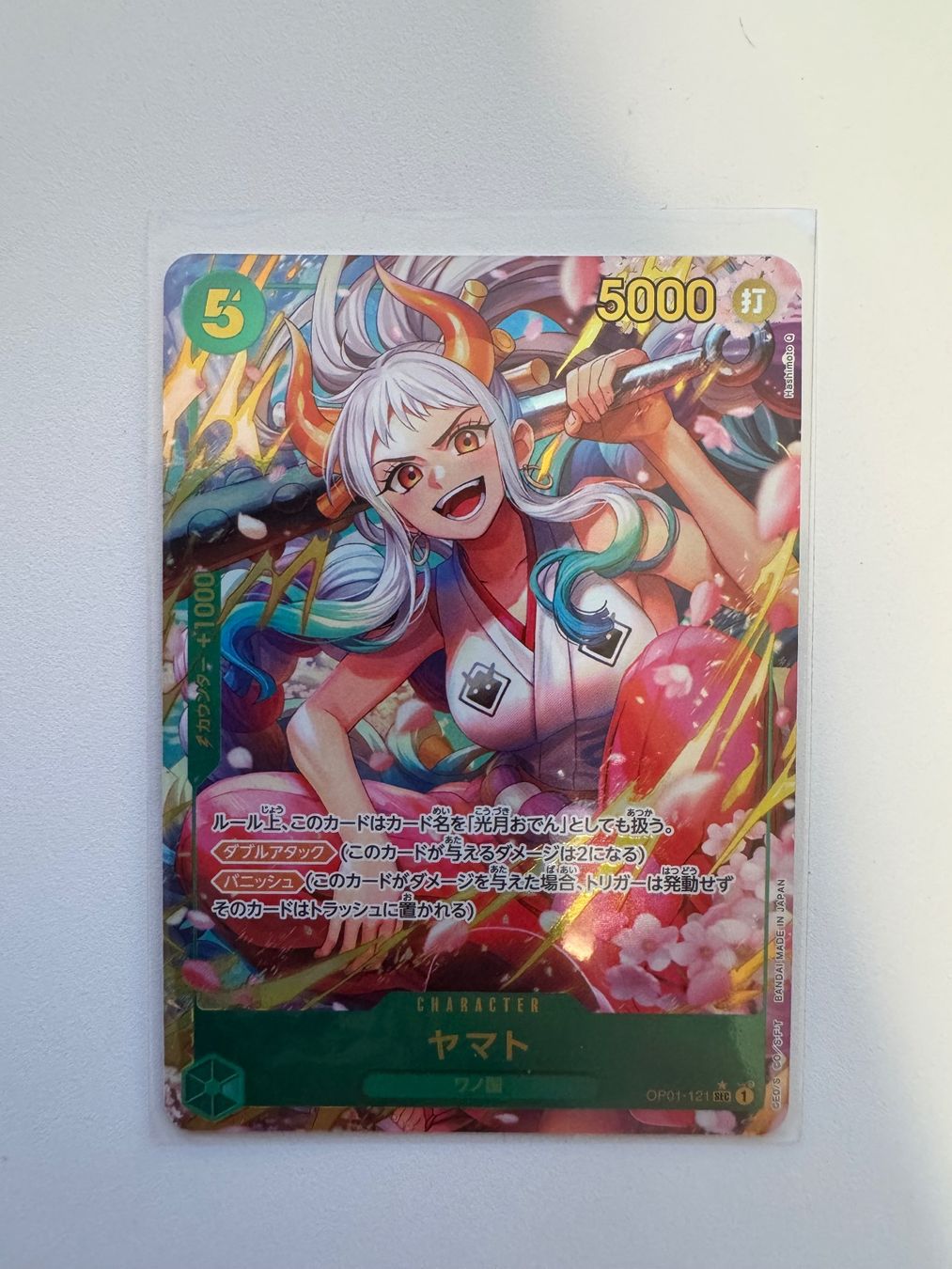 Bandai Carte collezionabili: One Piece Yamato OP01-121 – Nuovo (secondo la descrizione) da Winterthur venduto da hershanking