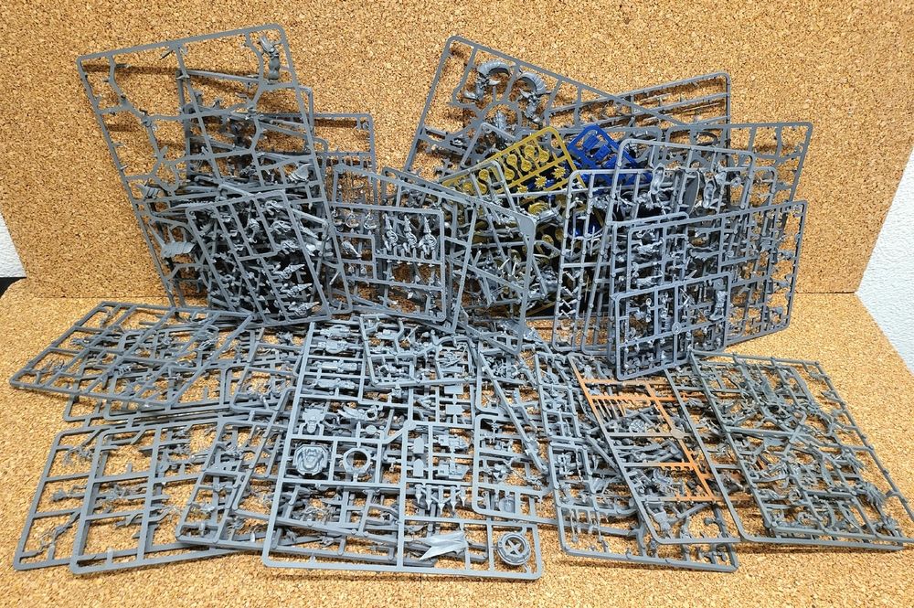 Lot De Figurines Elfes Warhammer AoS Métal - Années 90