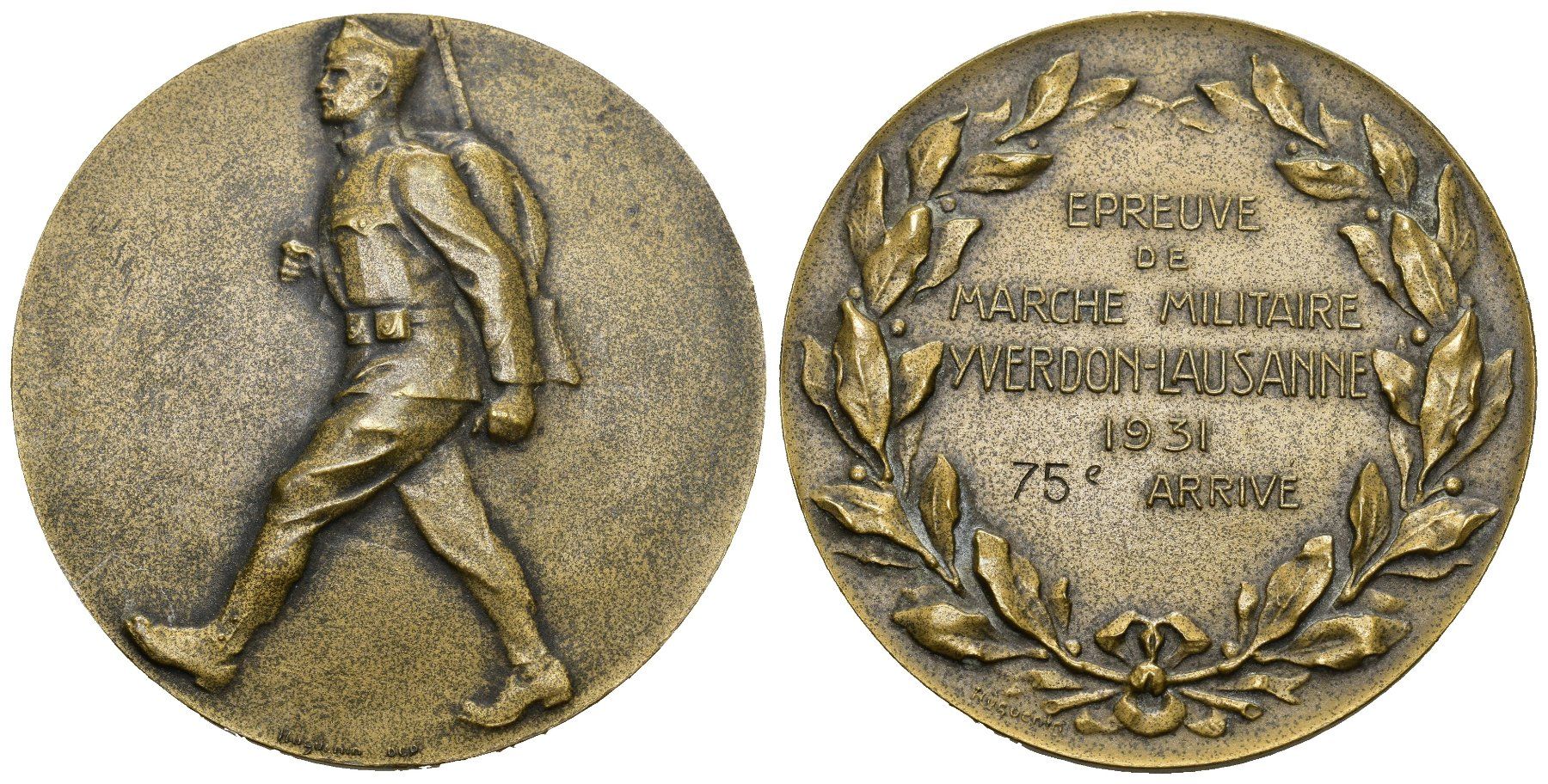Medaglie: Yverdon 1931 – Usato da Bern venduto da numismatictops