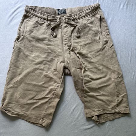 Skate Nation Men's Beige Shorts - Size M, Summer Casual