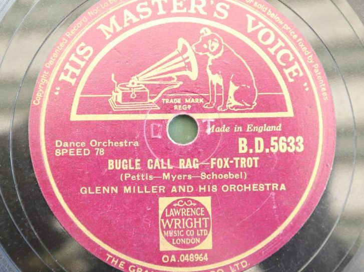 Vinyles: Schellack Glenn Miller Slow Freight / Bugle Call Rag – D'occasion à Eschenbach SG par Astalavista 4