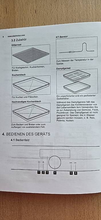 Electrolux Appareils de cuisine: Electrolux Comi-Steamer (Backofen&Steamer)r – D'occasion à Goldach par Boszorkany 1