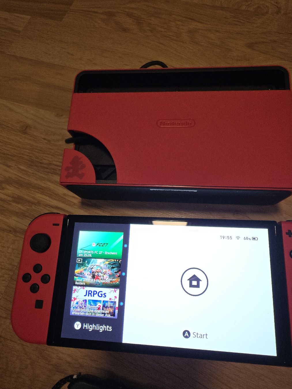Nintendo Konsolen: Nintendo Switch OLED Mario Version – Gebraucht aus Niederweningen von system32 1