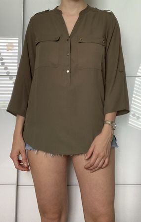 Chemise verte kaki Wallis taille S état neuf
