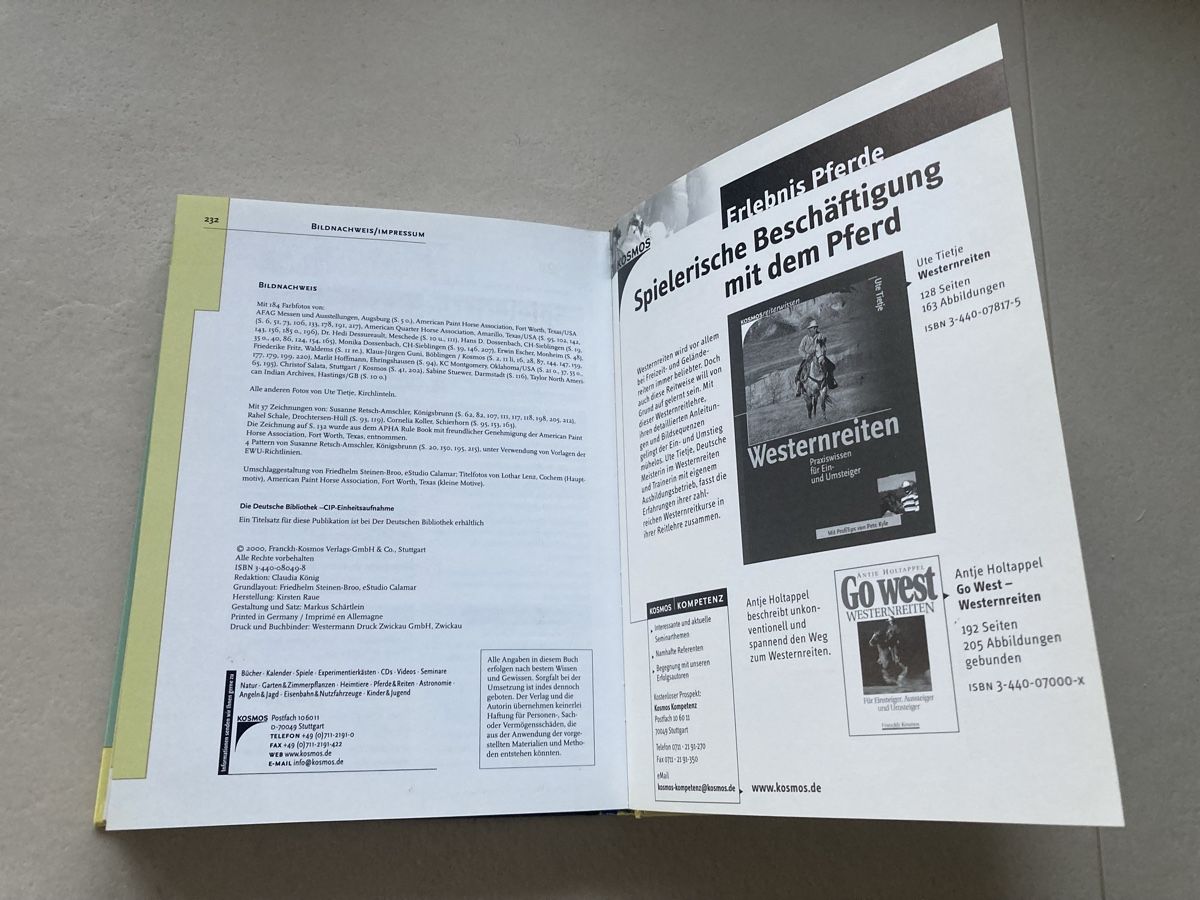 Libri: Buch Westernreiten – Nuovo (secondo la descrizione) da Bettlach venduto da Valgoy 3