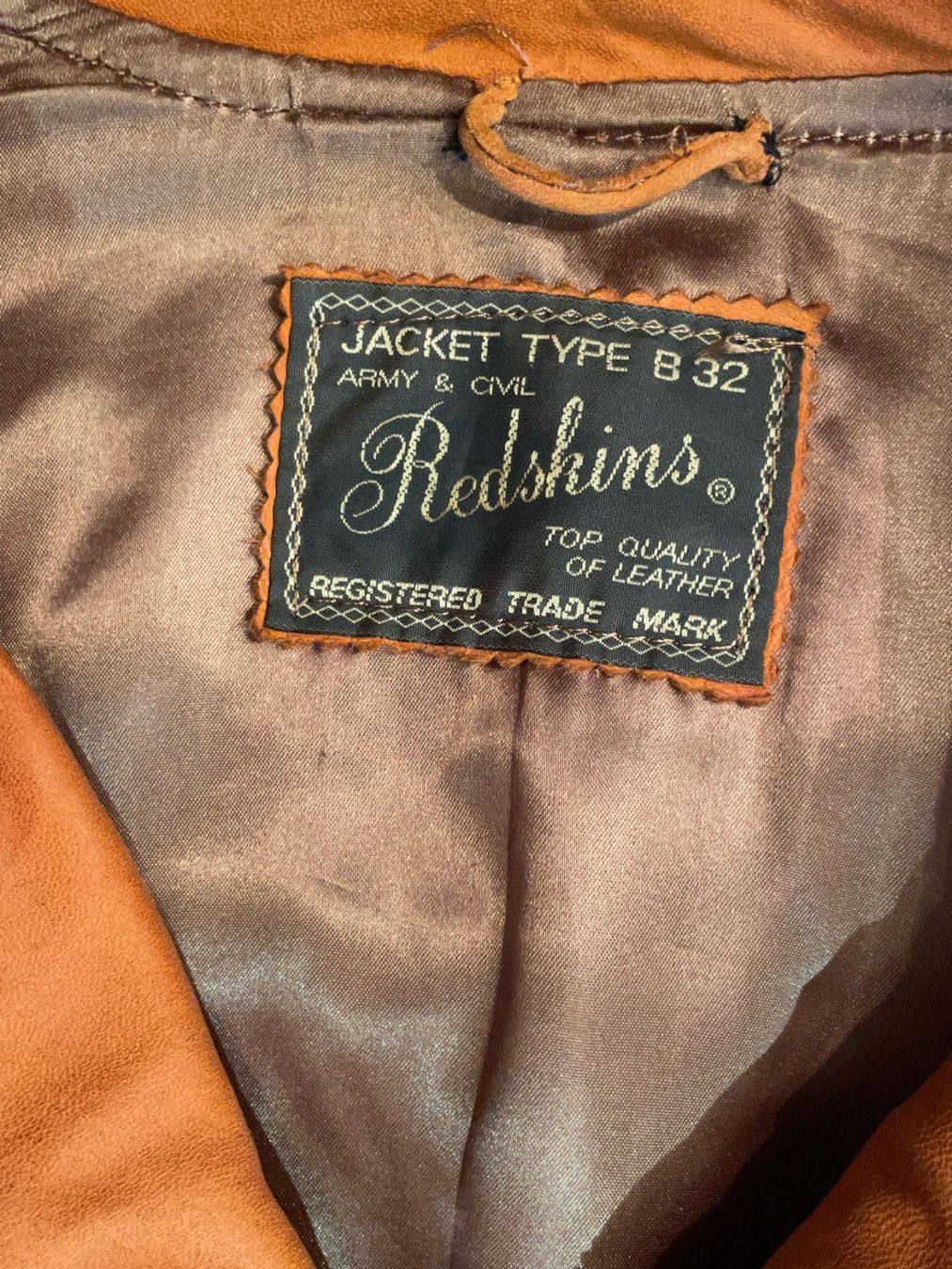 Redskins Jacken: REDSKINS TYPE B-32 SUEDE LEATHER JACKET SZ: XL – Gebraucht aus Cortaillod von Stay_Alive_vintage 4