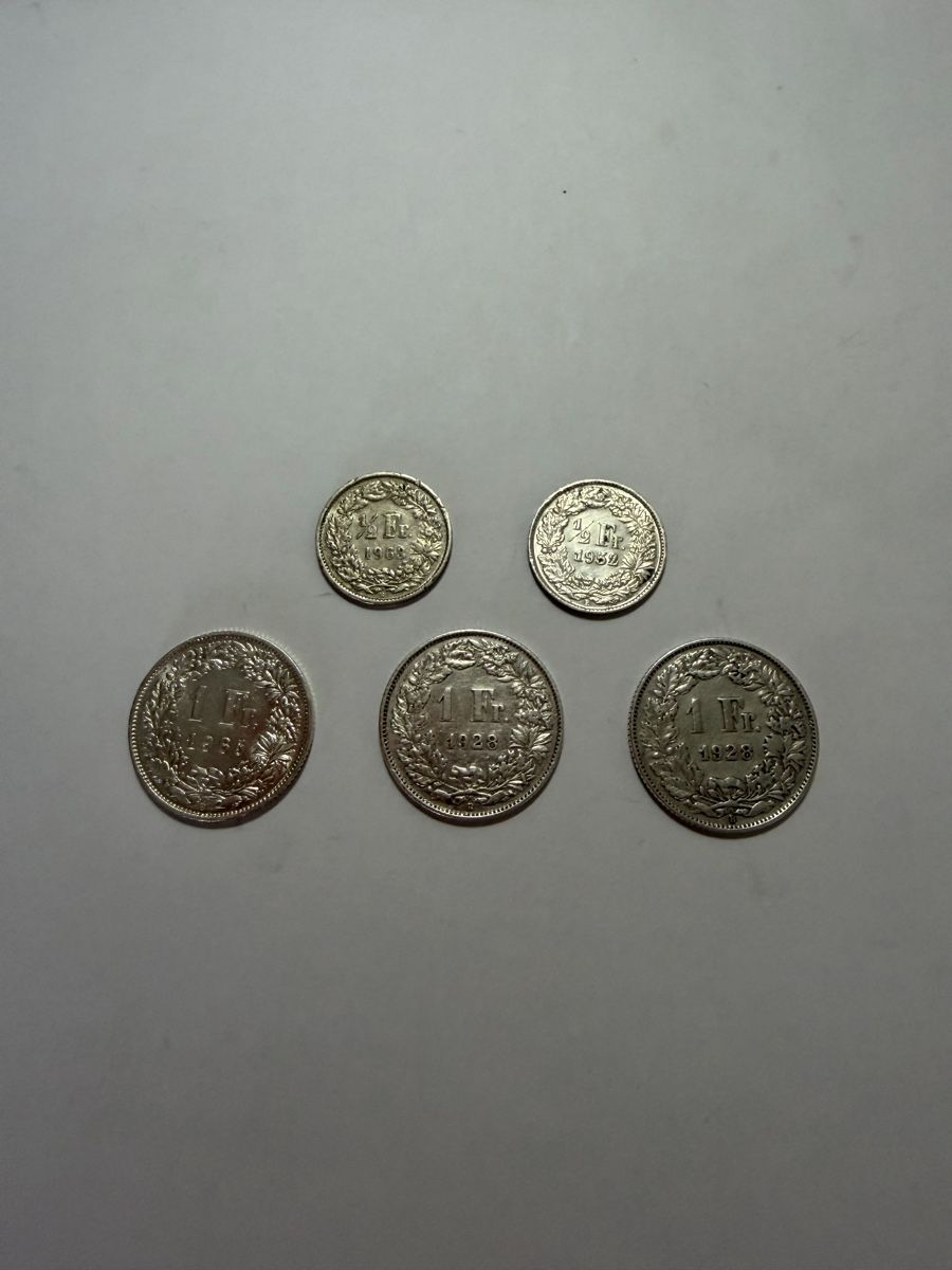 Toutes les monnaies: Schweizer Silver Münze  – D'occasion à Glis par bfe_ghf5