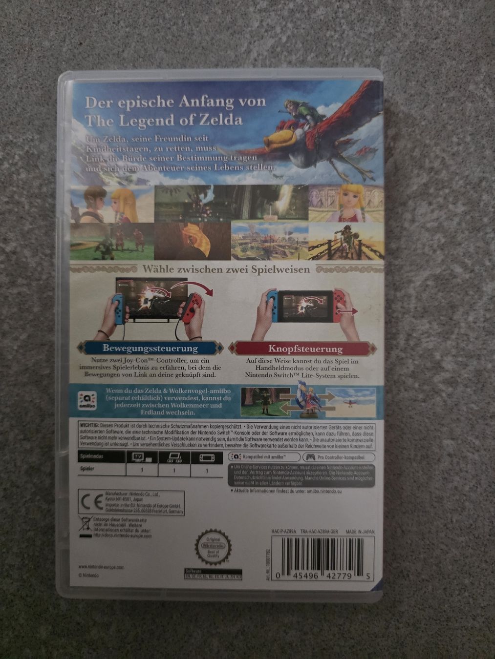Nintendo Giochi: Zelda: Skyward Sword HD - Nintendo Switch  – Usato da Zug venduto da Mandon 1