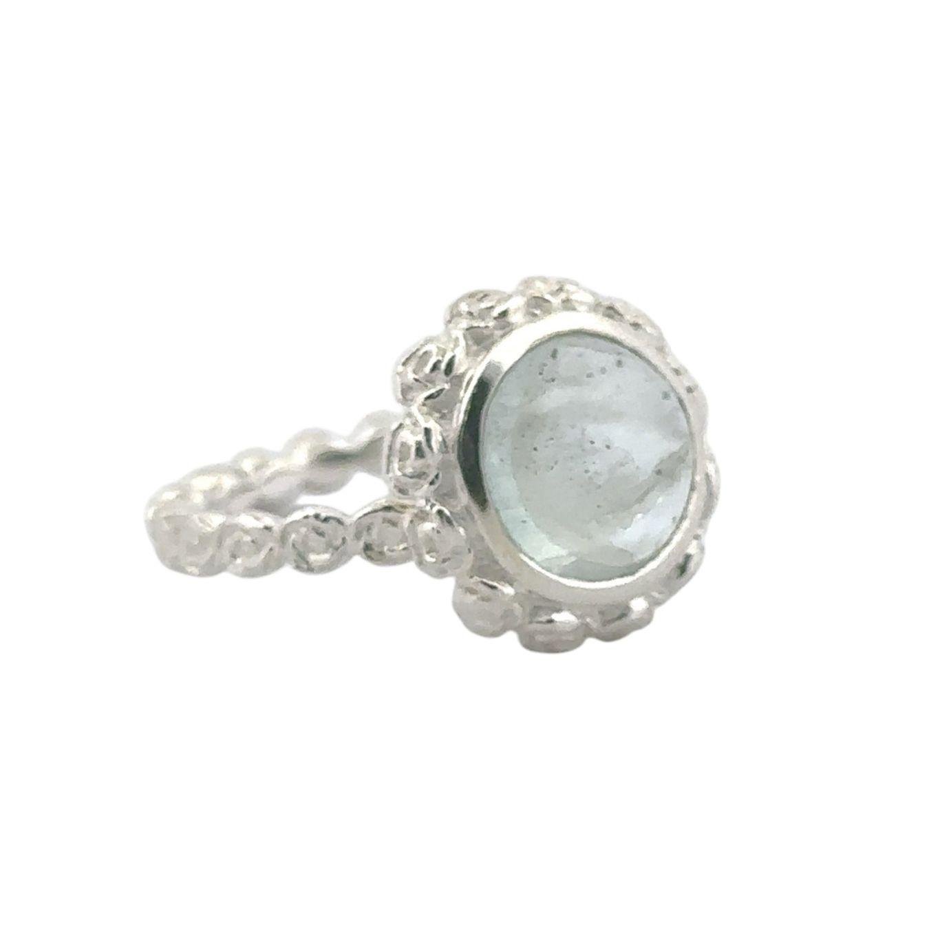Olga Ribler Anelli: Feiner Silber Ring 925 mit Aquamarin Grösse 52 – Nuovo (secondo la descrizione) da Luzern venduto da Schmuckoutlet 6