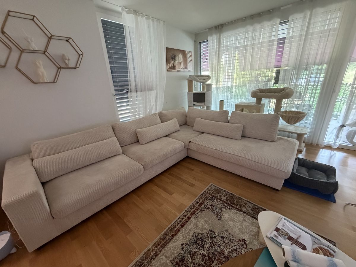 Divani: Ecksofa beige Cord top Zustand – Usato da Liestal venduto da syi_pl6k 4