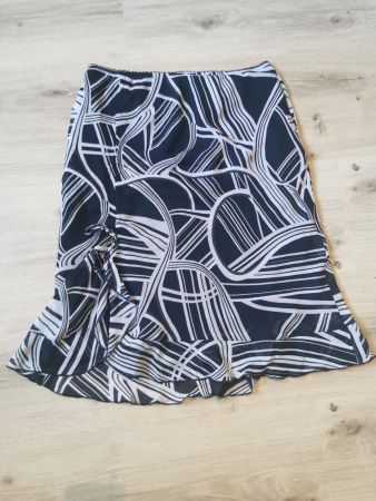 Leichter Sommerrock Knielang